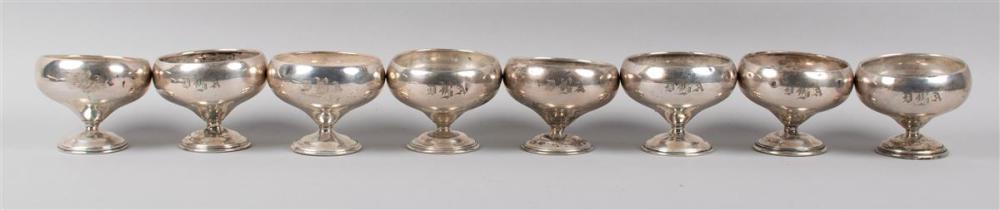 SET OF EIGHT WATSON SILVER SORBET