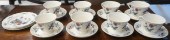 SET OF EIGHT WEDGWOOD WILLIAMS
