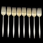 SET OF EIGHT WHITING  OVAL TWI