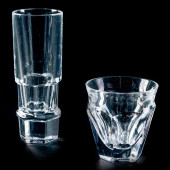 SET OF EIGHTEEN BACCARAT CUT G