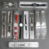 SET OF ELEVEN ASSORTED SWATCH