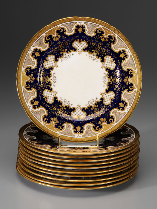 Set of Eleven Fine Coalport