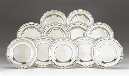 Set of eleven George V sterling