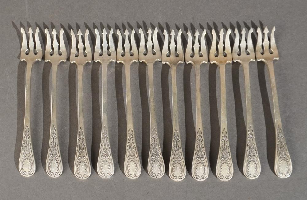 SET OF ELEVEN TUTTLE SILVERSMITHS