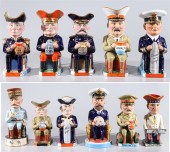 Set of eleven Wilkinson commem
