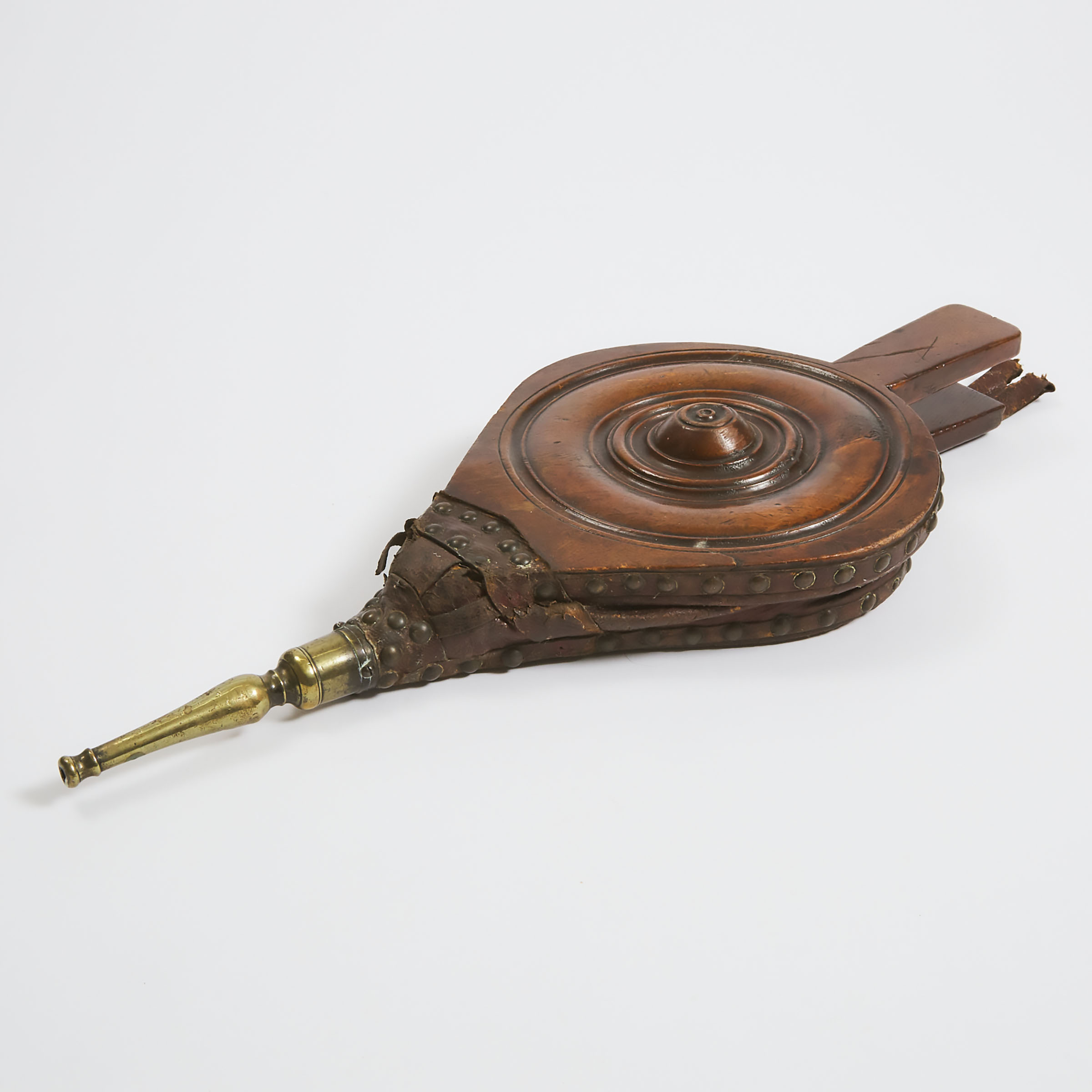 Set of English Oak, Brass and