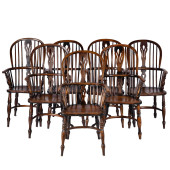 SET OF ENGLISH WINDSOR/LANCASH