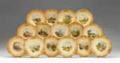 Set of fifteen Grainger Worces