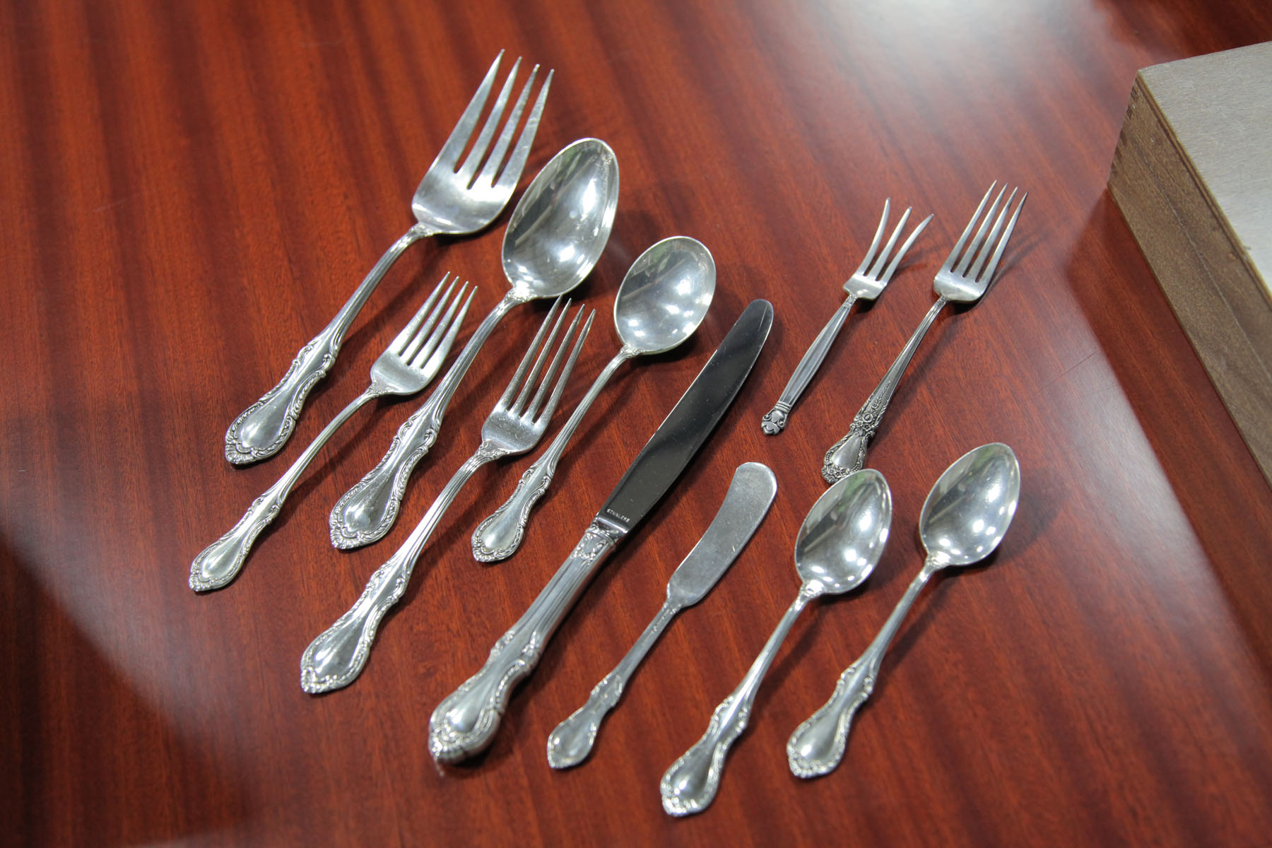 SET OF FINE ARTS STERLING SILVER