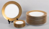 SET OF FITZ & FLOYD 'GOLD ROND