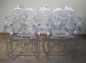 SET OF FIVE ACRYLIC GHOST STAC