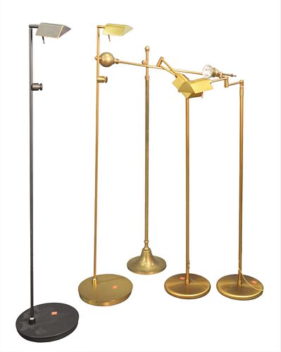 SET OF FIVE ADJUSTABLE FLOOR