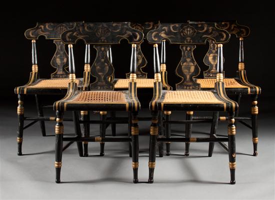 Set of five American Classical