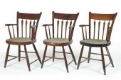 SET OF FIVE ARROWBACK WINDSOR