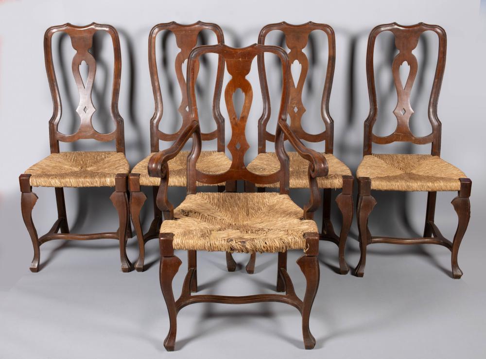 SET OF FIVE COUNTRY QUEEN ANNE