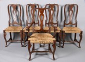 SET OF FIVE COUNTRY QUEEN ANNE