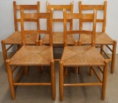 SET OF FIVE EARLY AMERICAN STY