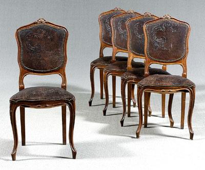 Set of five French Provincial