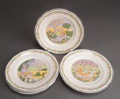 SET OF FIVE GIEN FRANCE MARIE