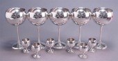 SET OF FIVE KIRK STIEFF SILVER
