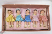SET OF FIVE MADAME ALEXANDER D