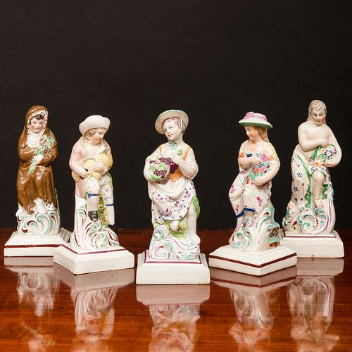 SET OF FIVE NEALE & CO. FIGURES