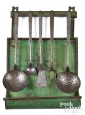 SET OF FIVE PENNSYLVANIA WROUG