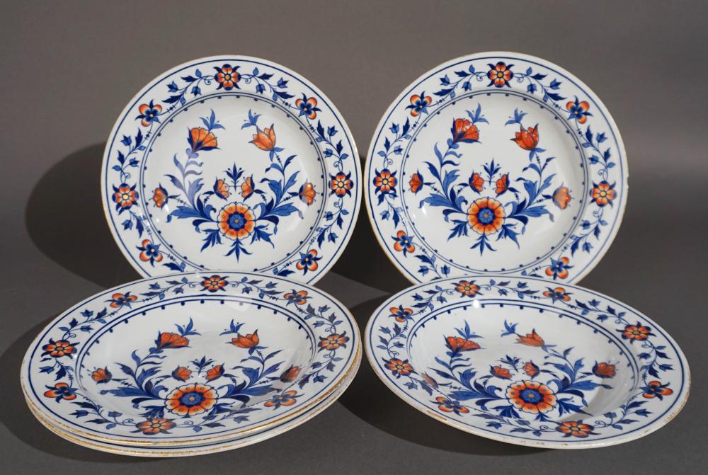 SET OF FIVE ROYAL WORCHESTER
