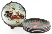 Set of Five Russian Porcelain
