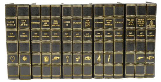 Set of five solander boxes  crafted