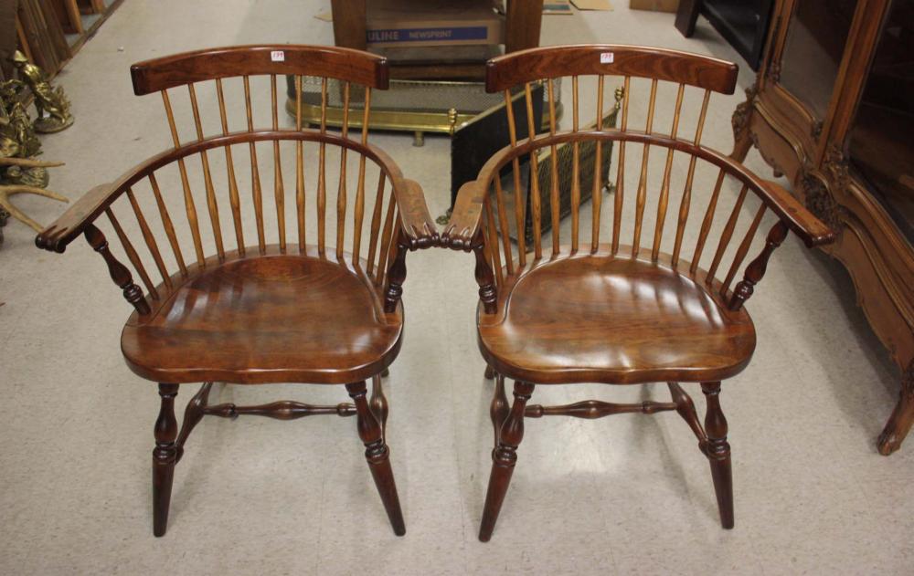 SET OF FIVE STICKLEY CHERRY AND OAK