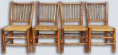 SET OF FOUR ADIRONDACK STYLE R