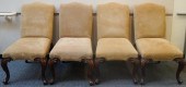 SET OF FOUR ALTHORP MAHOGANY U