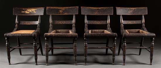 Set of four American Classical