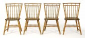 SET OF FOUR ANTIQUE AMERICAN B