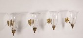 SET OF FOUR ANTIQUE AMERICAN F