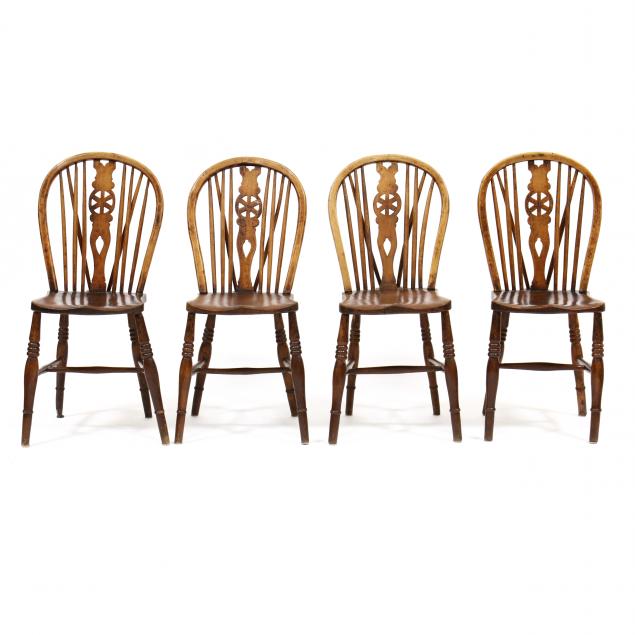 SET OF FOUR ANTIQUE ENGLISH