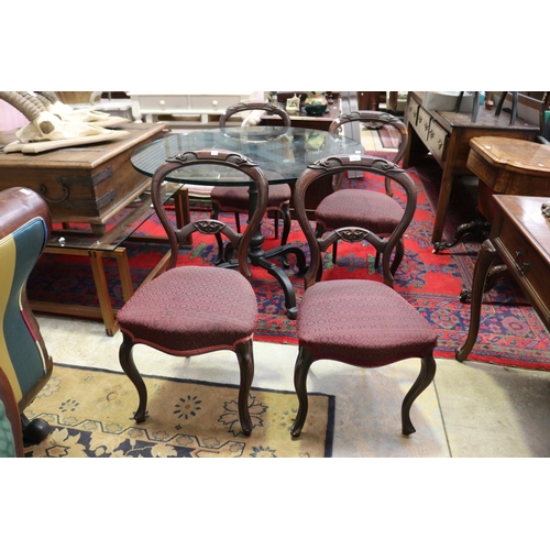 Set of four antique Victorian