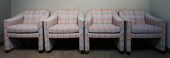 SET OF FOUR BERNHARDT UPHOLSTE
