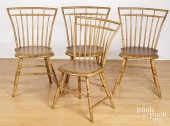 SET OF FOUR BIRDCAGE WINDSOR C