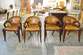 SET OF FOUR BRAZILIAN HARDWOOD