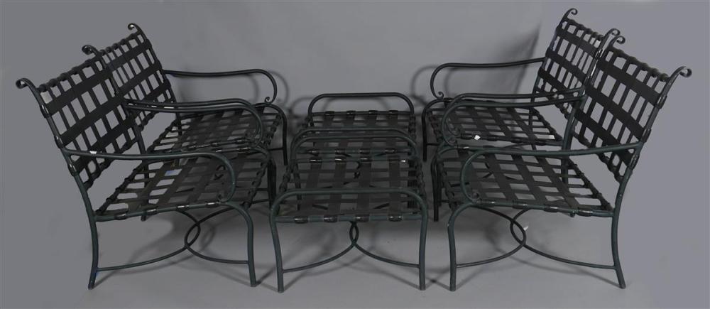 SET OF FOUR BROWN AND JORDAN