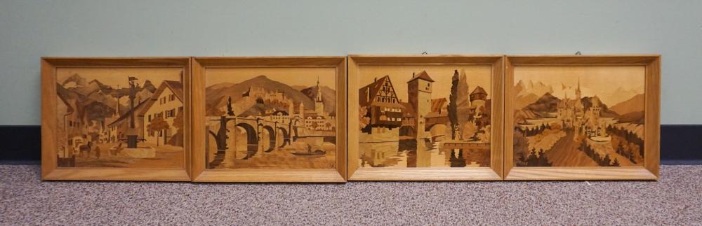 SET OF FOUR BUCHSCHMID & GRETAUX