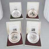 Set of Four Canadian Silver Au