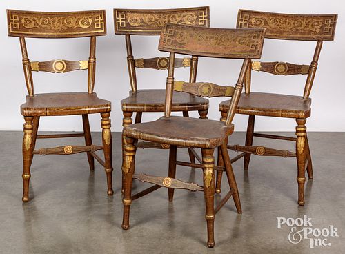 SET OF FOUR CARLISLE,