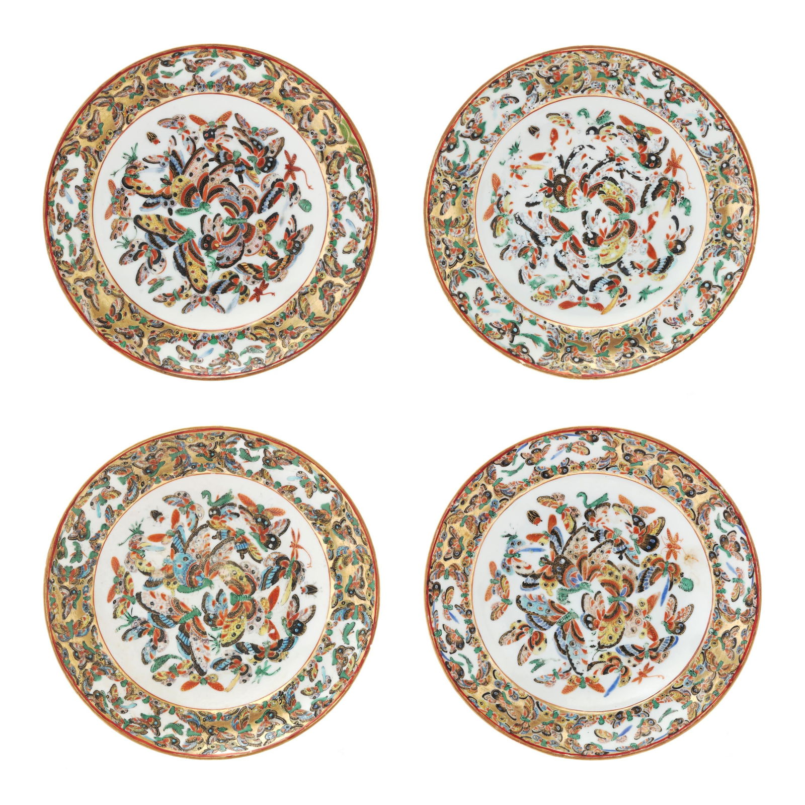 SET OF FOUR CHINESE EXPORT 