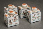 SET OF FOUR CHINESE EXPORT 'FA