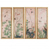 SET OF FOUR CHINESE EXPORT 'EX