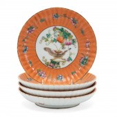 SET OF FOUR CHINESE FAMILLE RO