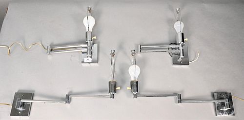 SET OF FOUR CHROME HANSEN